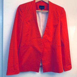 Like-New Judith & Charles Collarless Blazer, 4